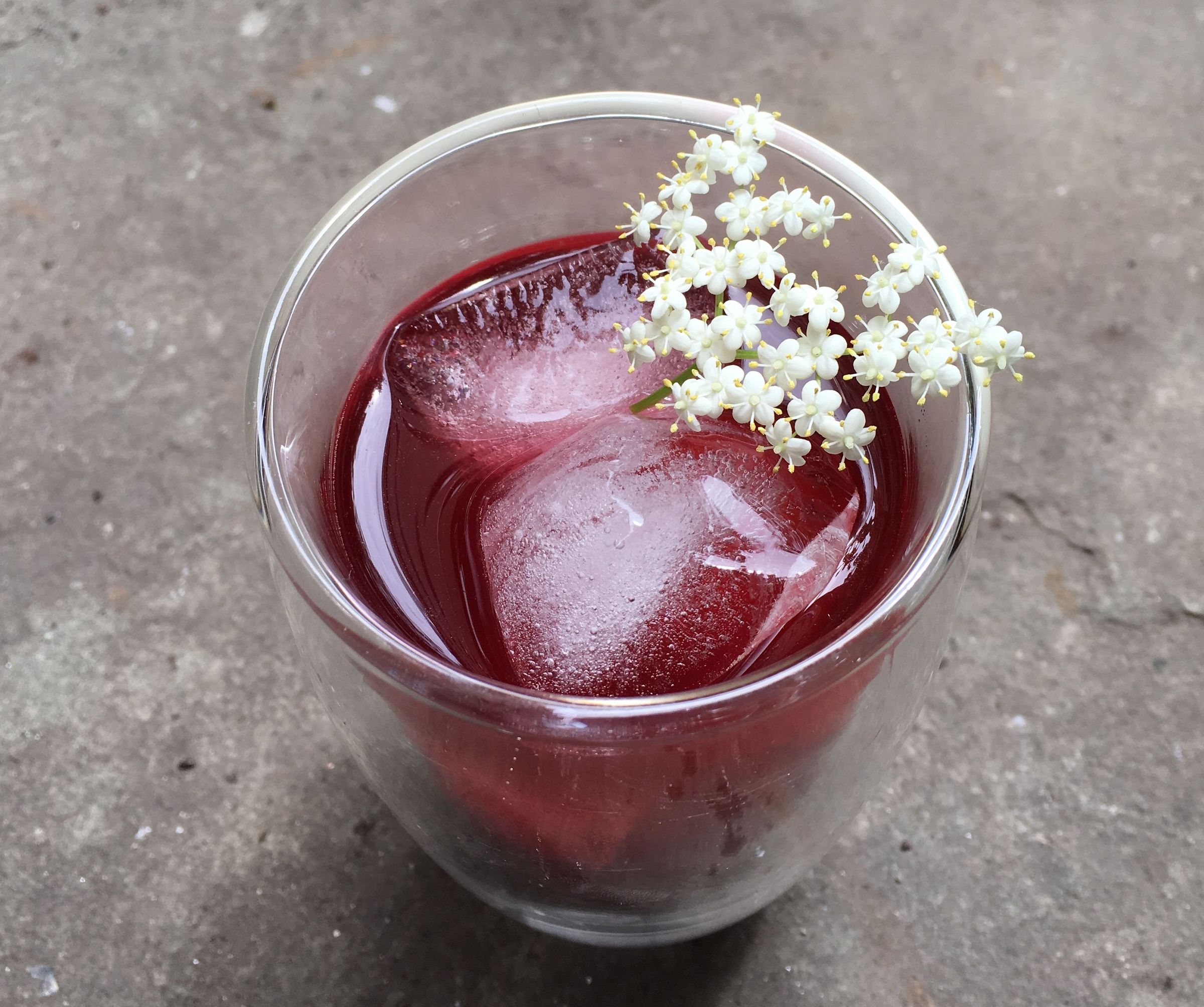 Elderberry Shrub With Ginger