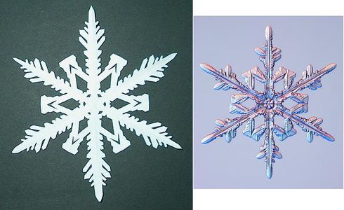 How to Make 6-Pointed Paper Snowflakes : 11 Steps (with Pictures ...