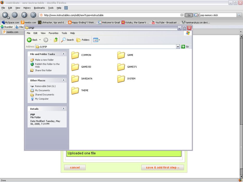 How to Put Applications and Homebrew Games on Your PSP : 4 Steps ...