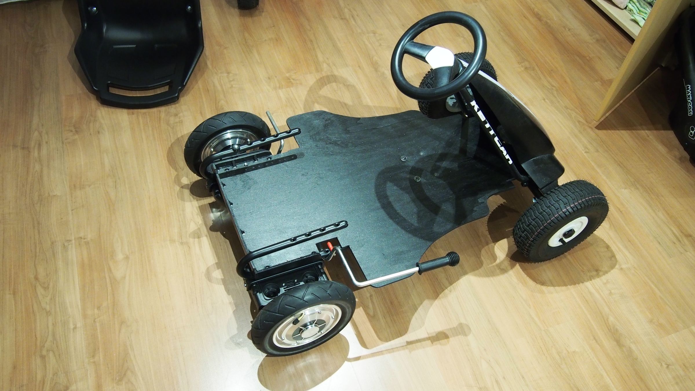 How to Convert a Hoverboard Into an Electric Go Kart 5 Steps