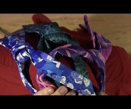POV Ties: How to Tie a Necktie From a 1st Person Point of View
