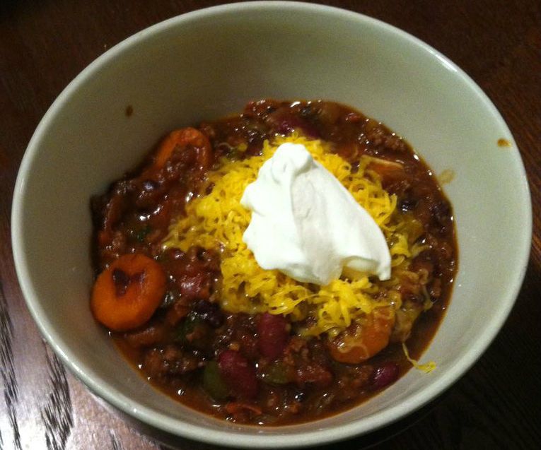 Chili and Cornbread