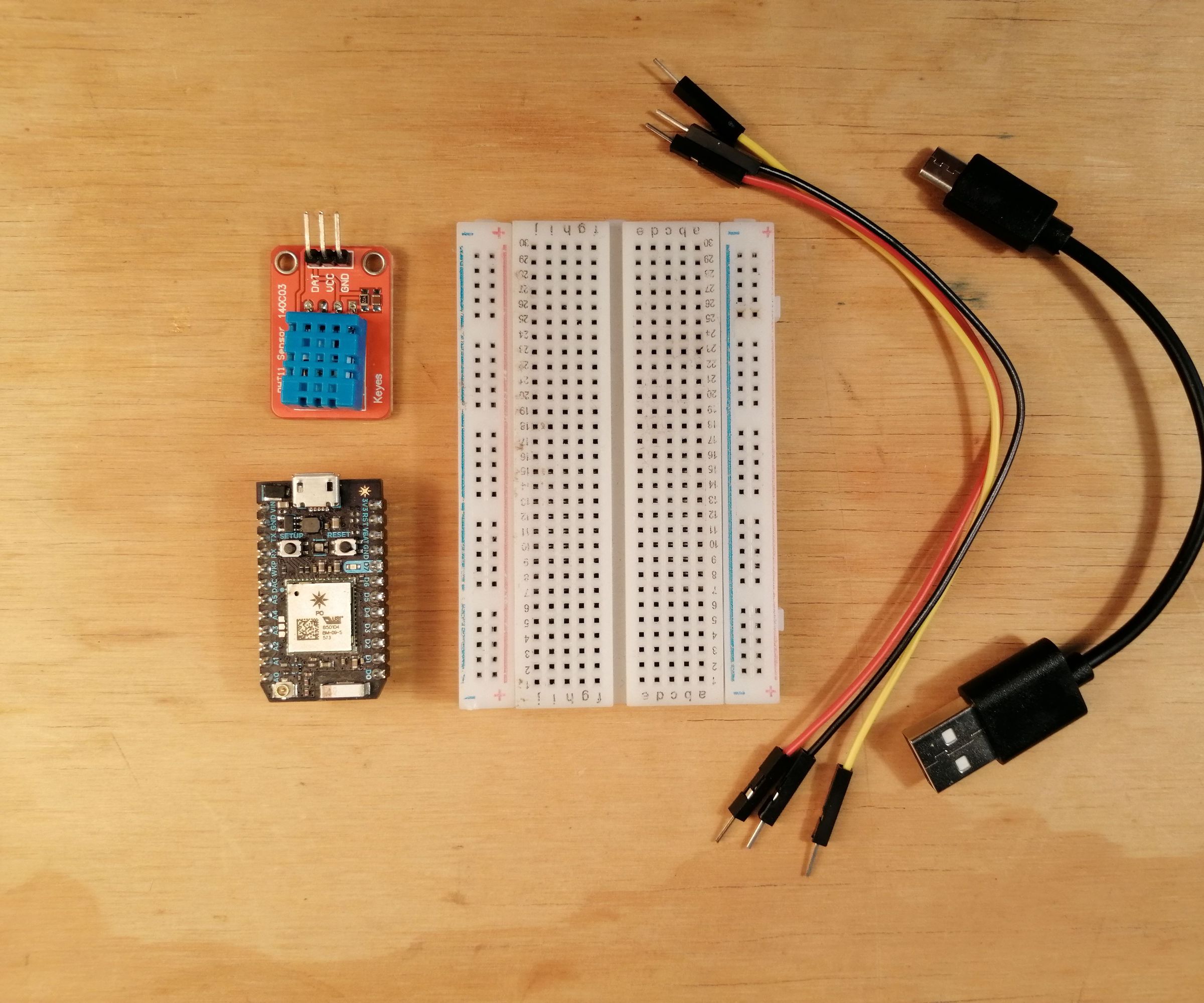 IoT 101: Leyendo Un Sensor De Humedad Y Temperatura DHT Con Blynk YPhoton