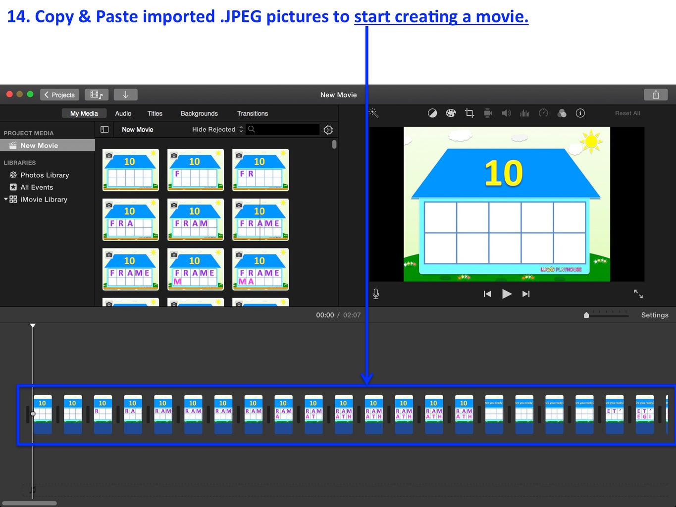 2d animation powerpoint presentation Start Creating a Movie.