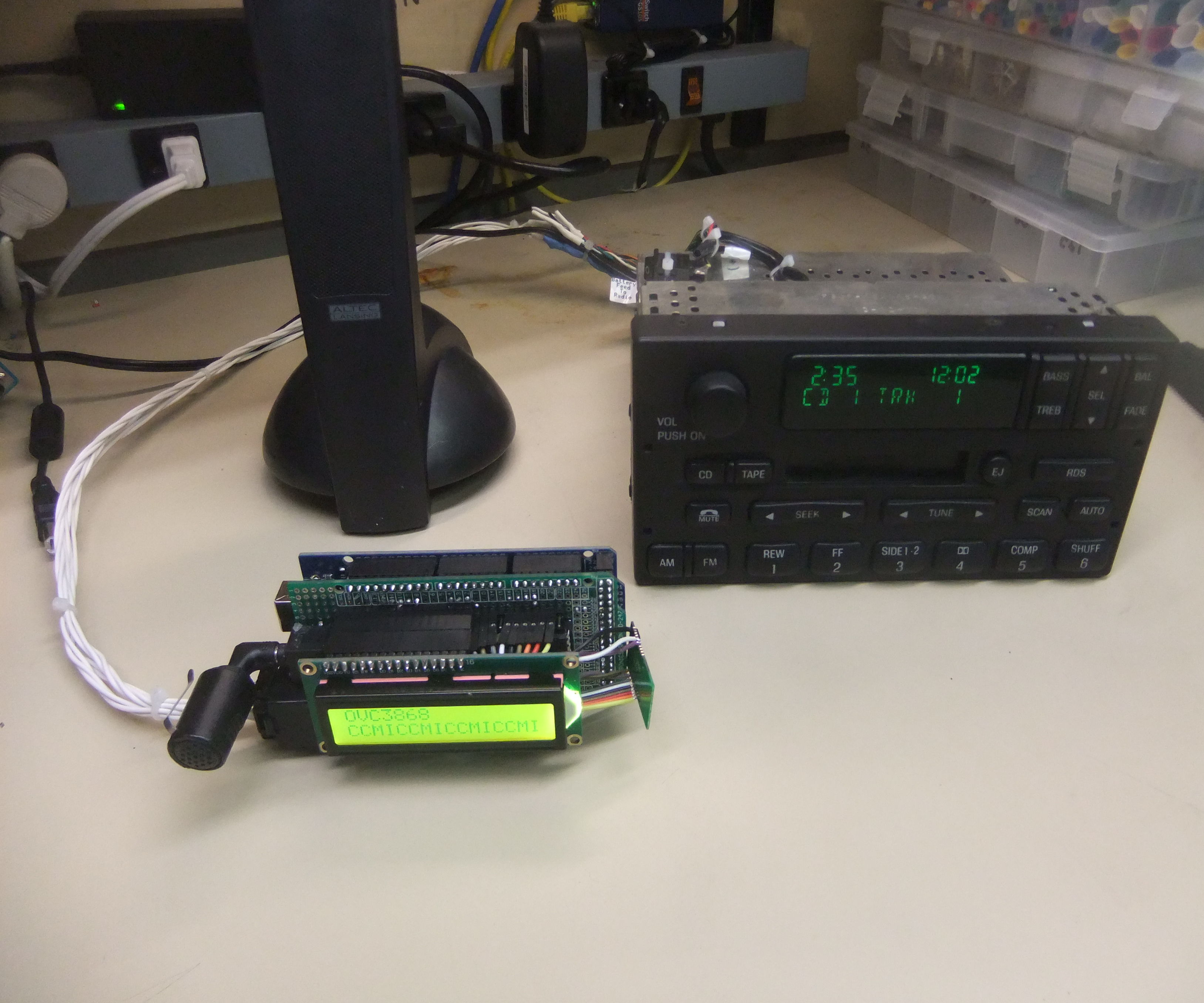 Ford Bluetooth Interface (Control Phone With Stock Radio)