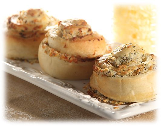 Cream Cheese Onion Swirls