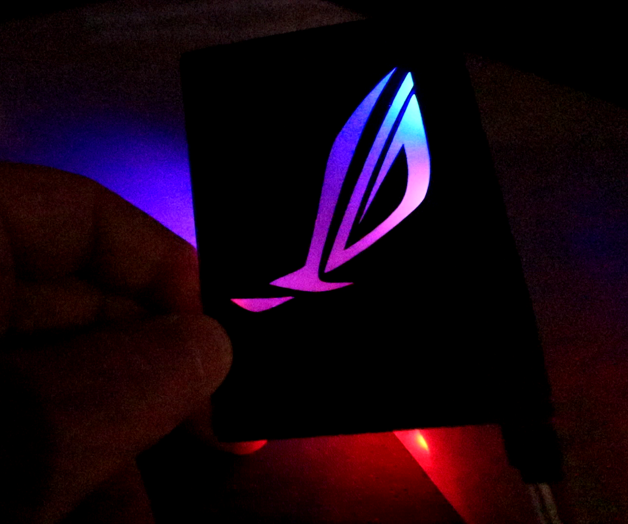 PC Mod With RGB Backplates