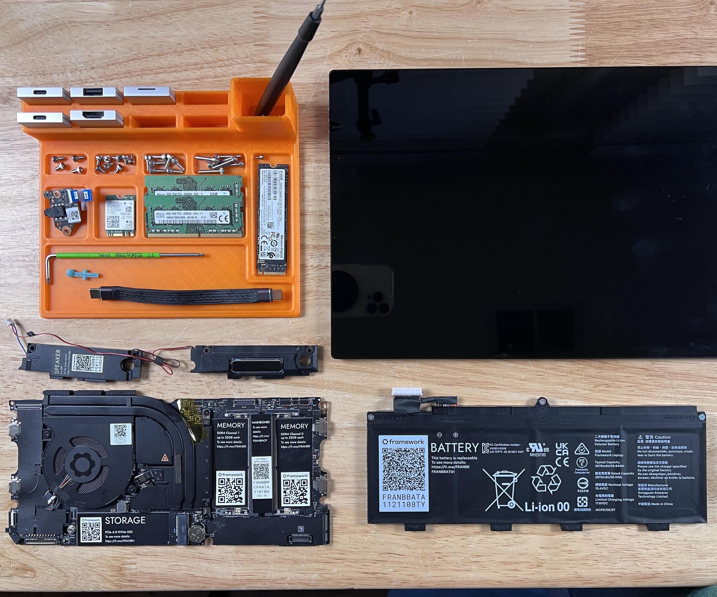 Framework Tablet Assembly Manual