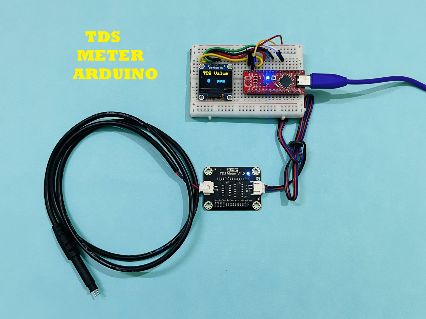 Water TDS Measuring Using Arduino : 8 Steps - Instructables