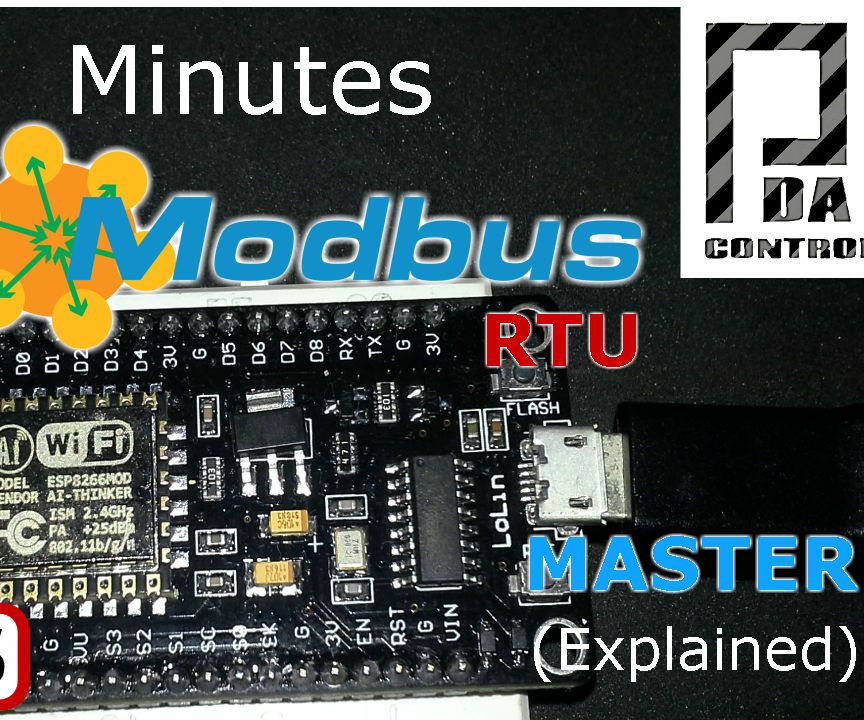 ESP8266 12E Modbus RTU Master (Improved) Industrial