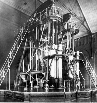 Corliss Boiler Room Steam Engine Group by George H. Corliss