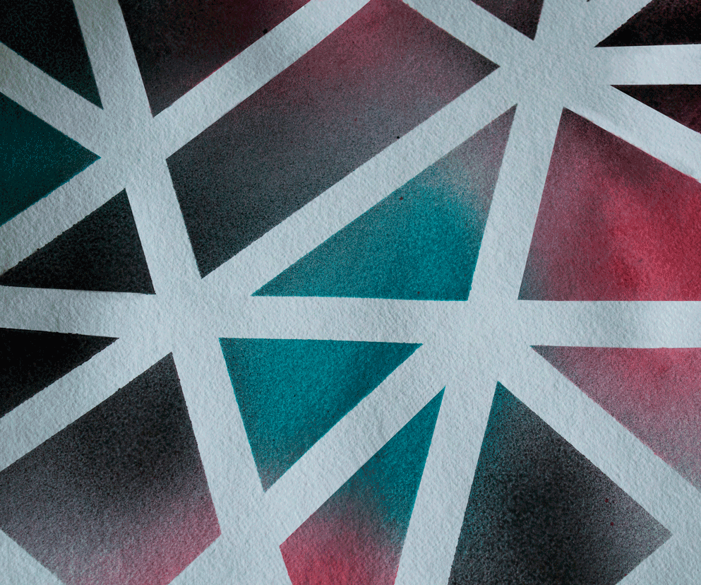 Spray Paint Easy Modern Artwork