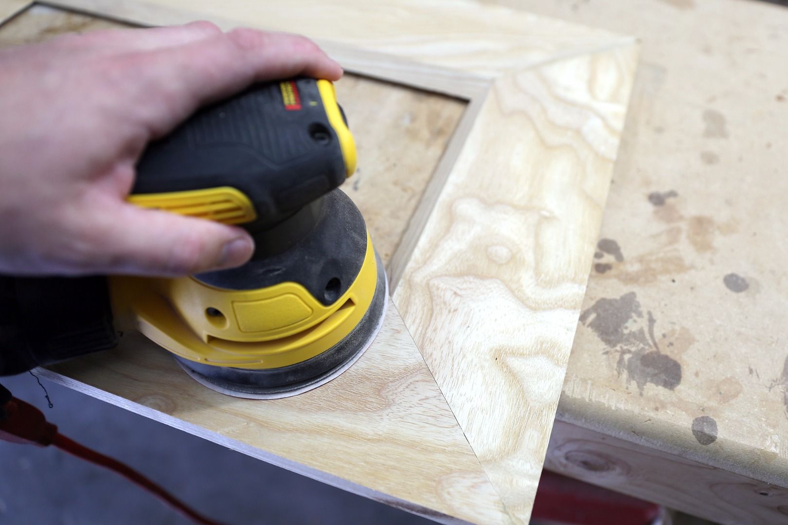 Sanding + Finishing Mitres