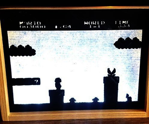 Own Design Switchable Silhouette Light