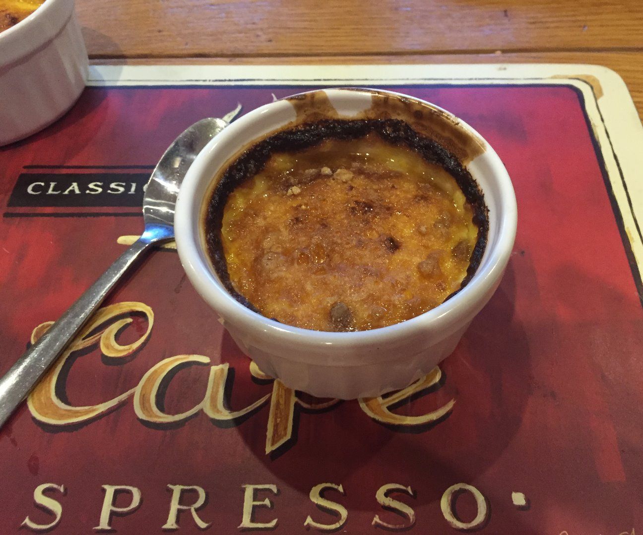 Passion Fruit Creme Brulee