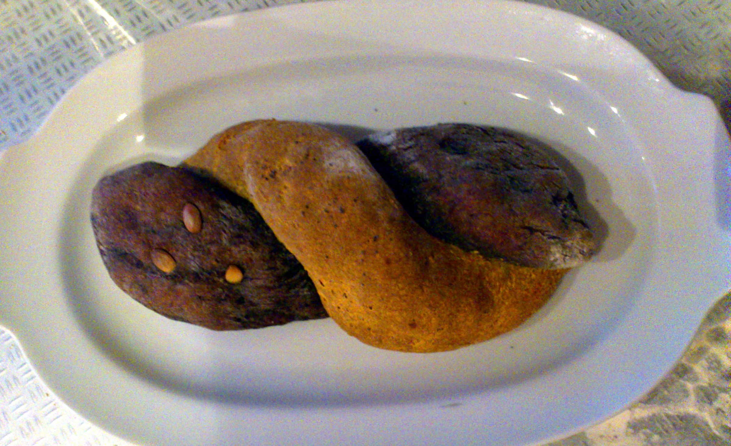 Double carrots bread