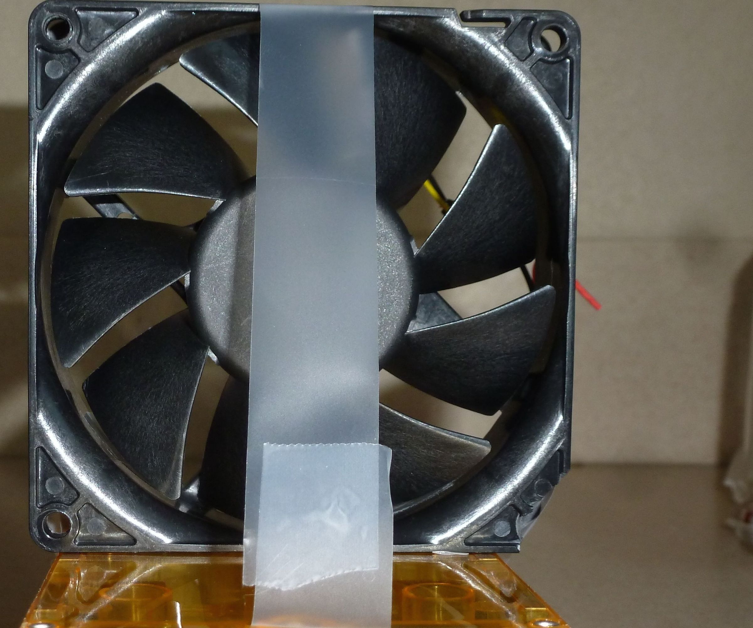 CPU Fan Powered Car (Reused)