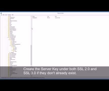 How to Disable SSL 2.0 and SSL 3.0 in IIS 7 on Windows