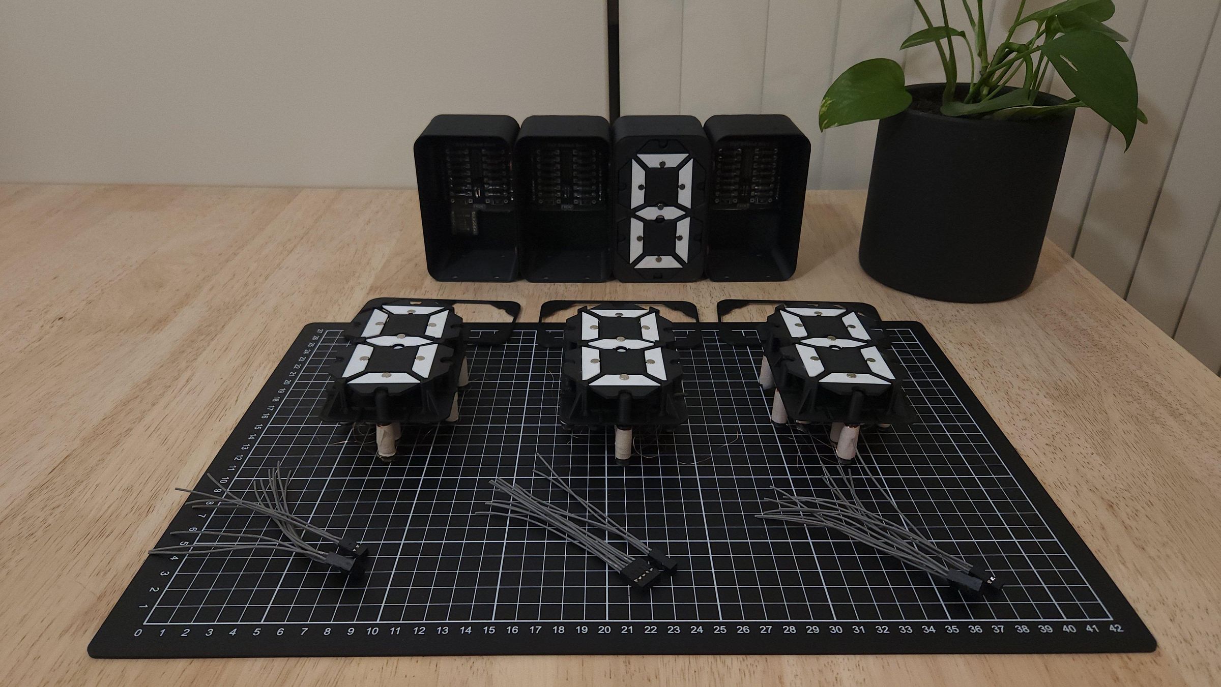 3D Printed Electromechanical 7-Segment Display : 34 Steps (with ...