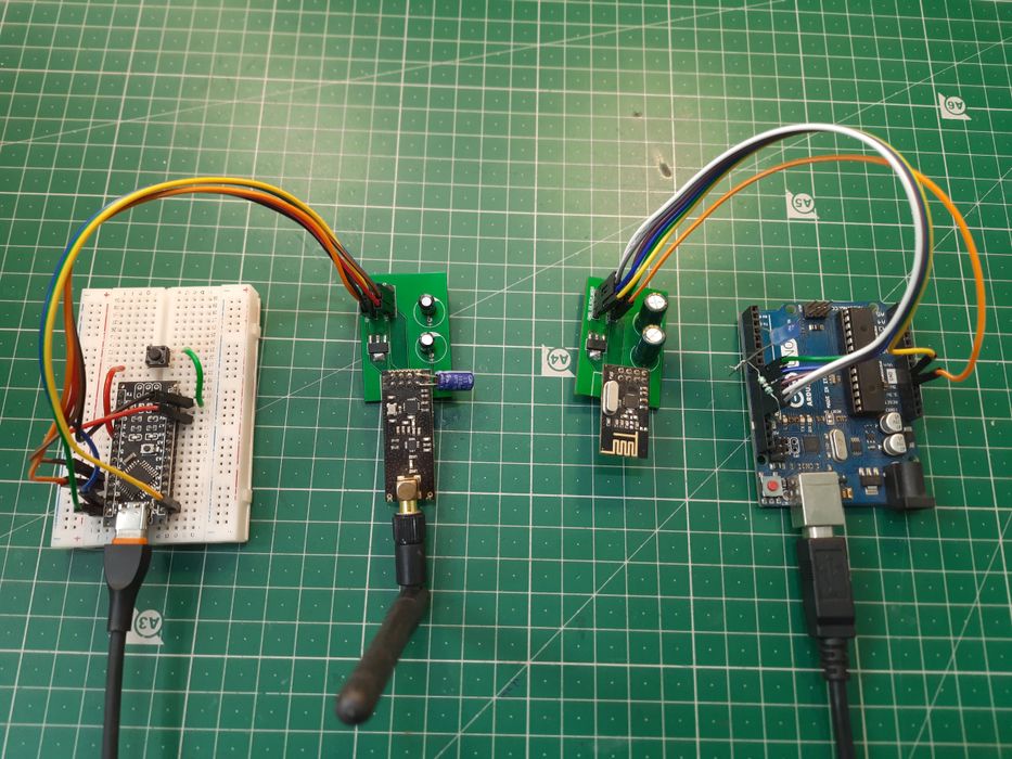 Arduino Test Table NRF24L01 Testing Circuit Using Arduino : 8 Steps - Instructables