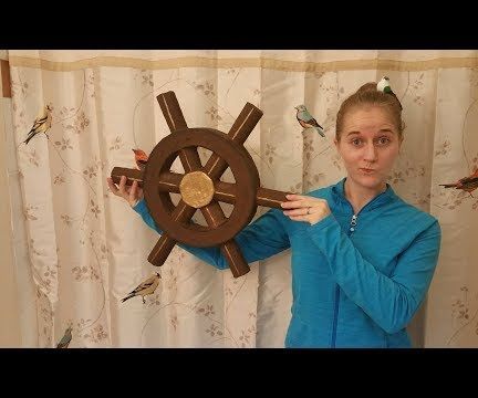 Pirate Ship Wheel Prop