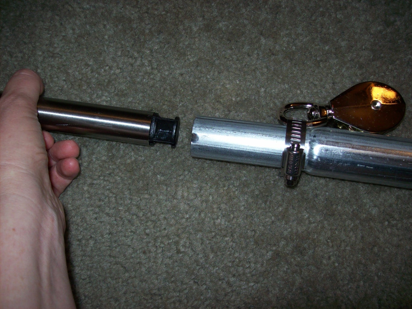 Build Your Own Flagpole 4 Steps Instructables