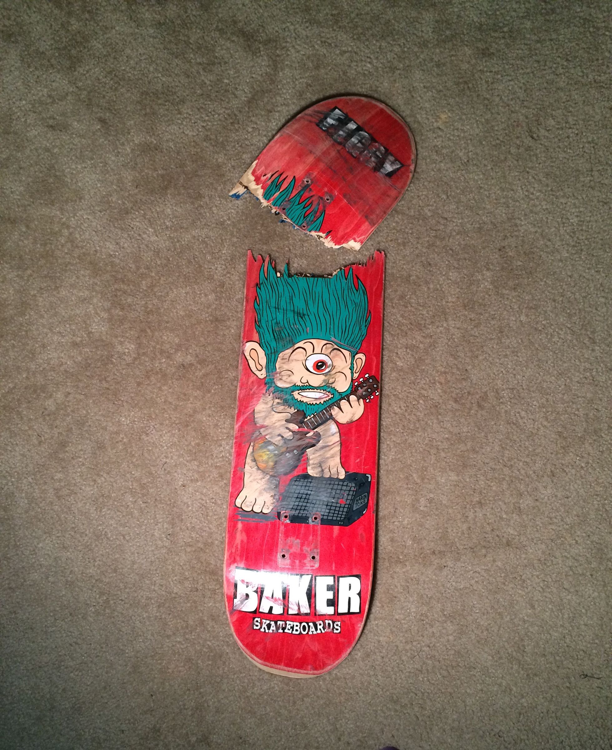 Skateboard Picture Frame