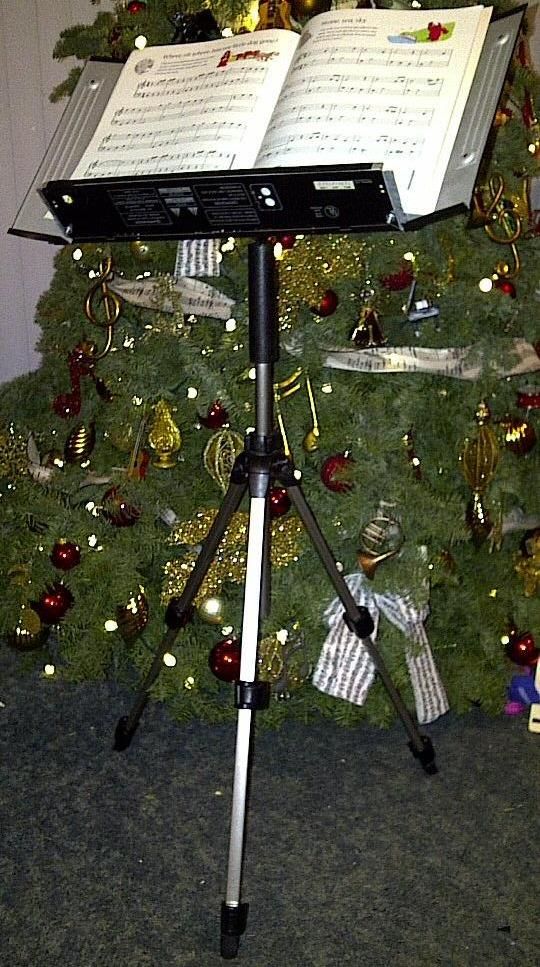 Music Stand From Junk