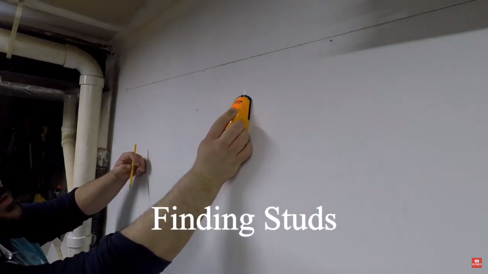 Find Your Studs and Place Your Spacers