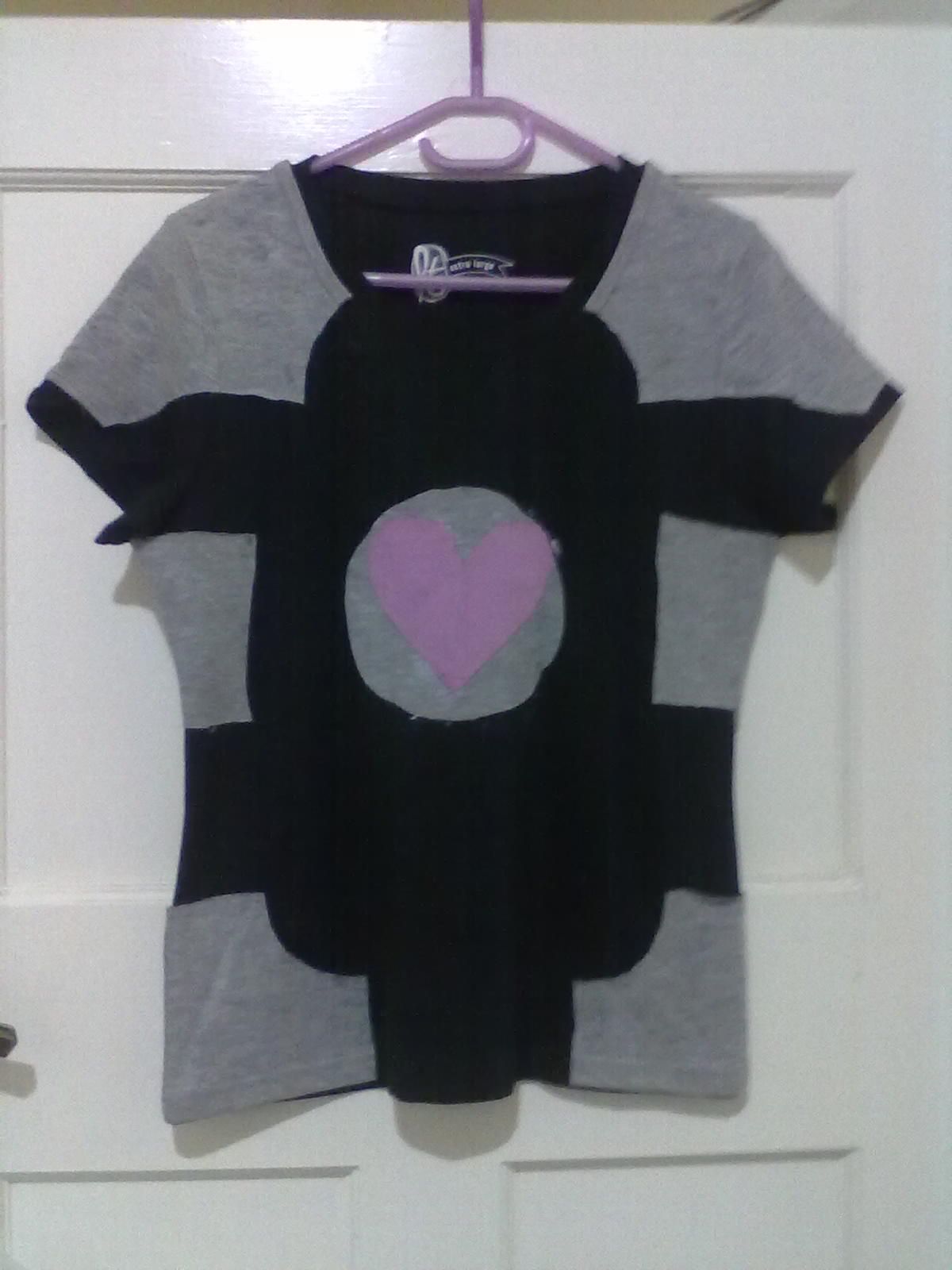 Aperture Weighted Companion Cube Shirt