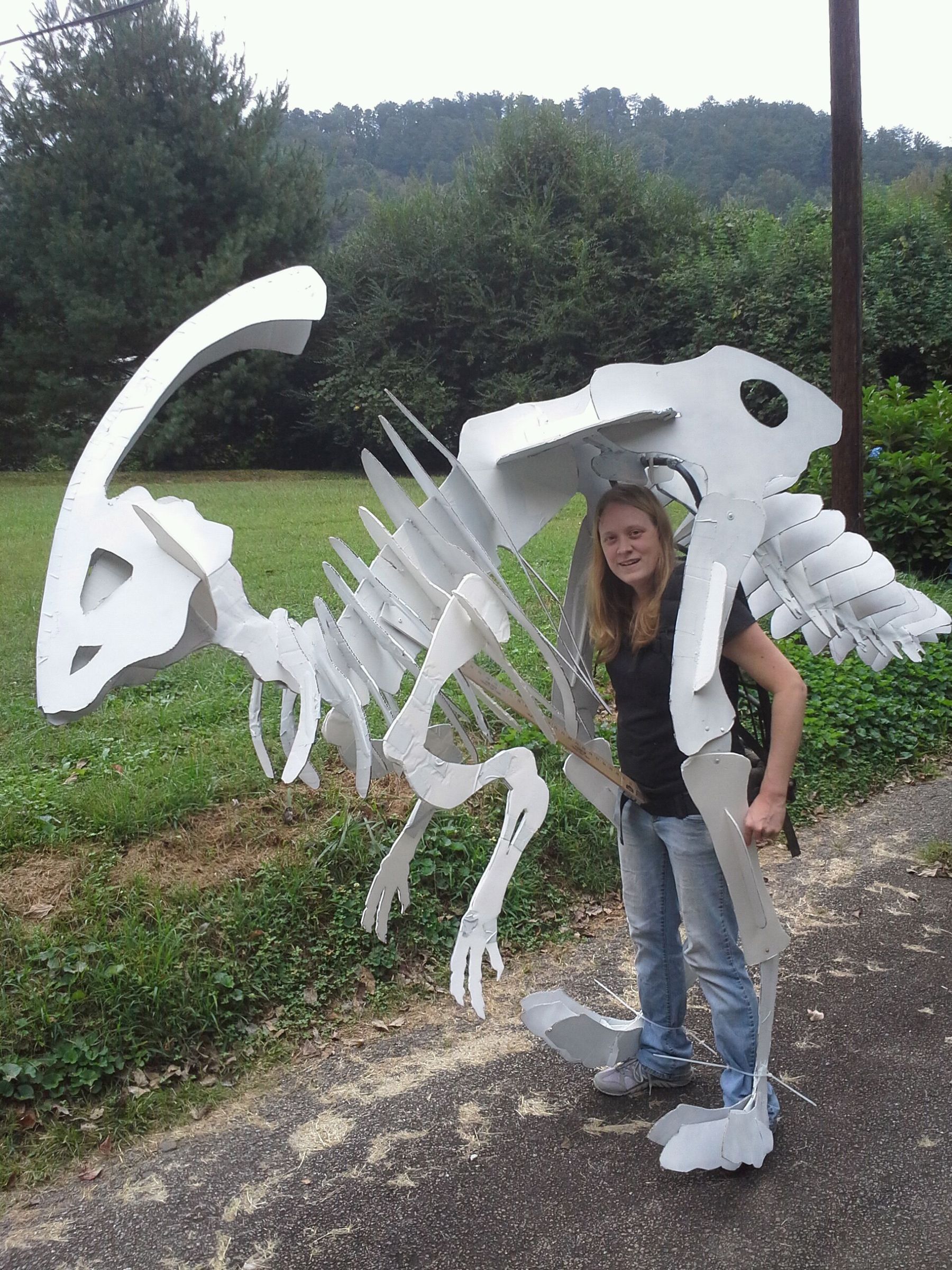 Cheap Dinosaur Skeleton Costume