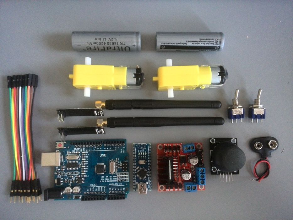 Wireless Arduino Controlled Tank (nRF24L01) : 6 Steps (with Pictures ...