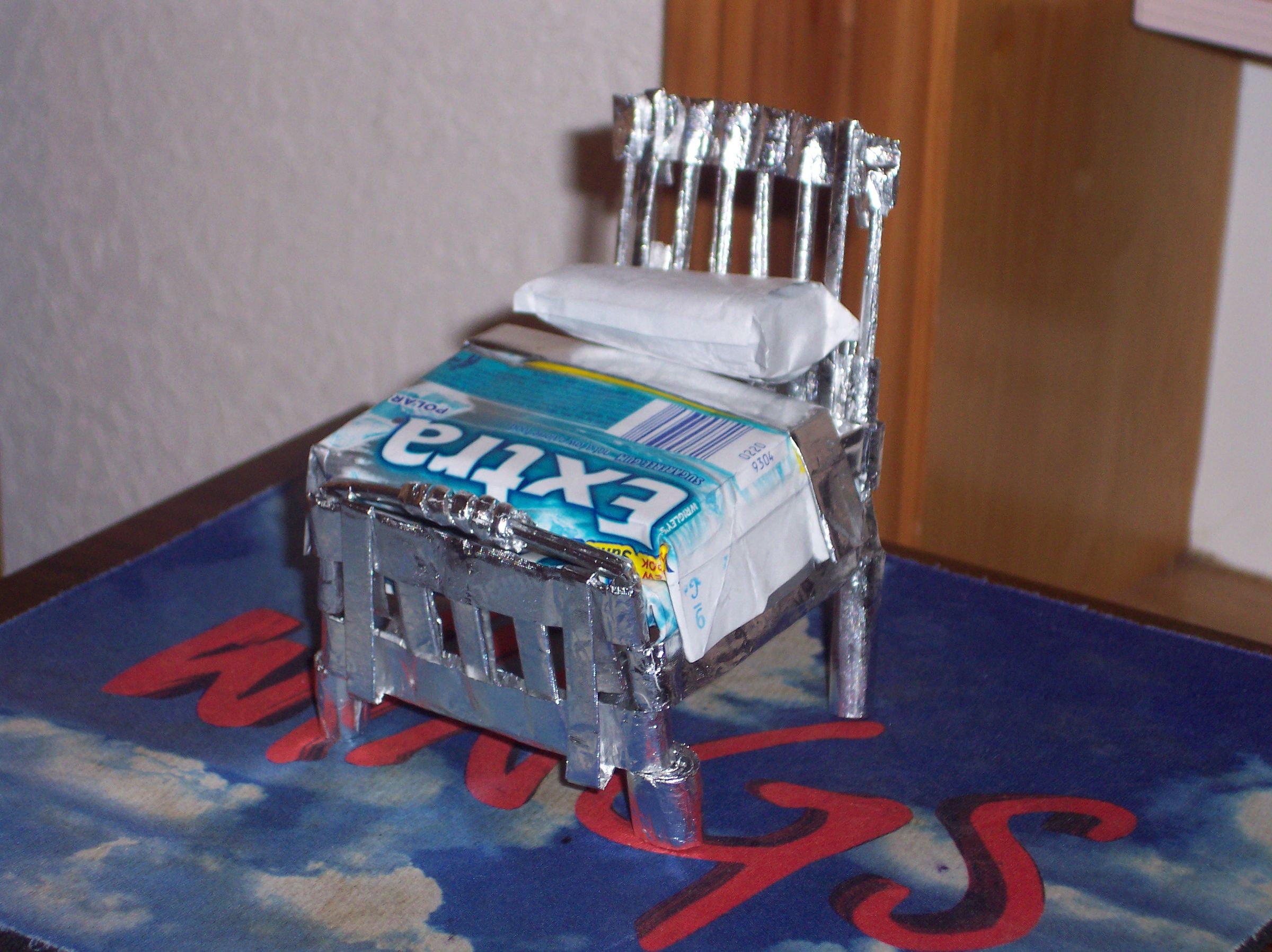 Gum Wrapper Bed