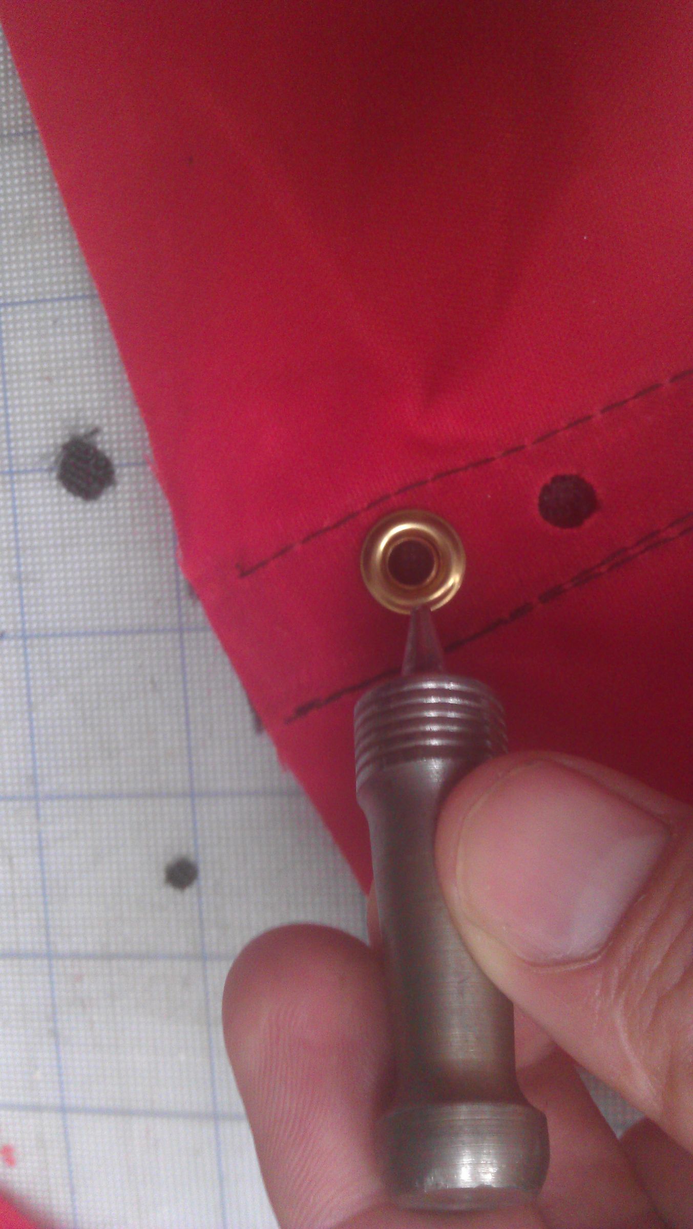 How to Set an Eyelet (grommet) 3 Steps (with Pictures) Instructables