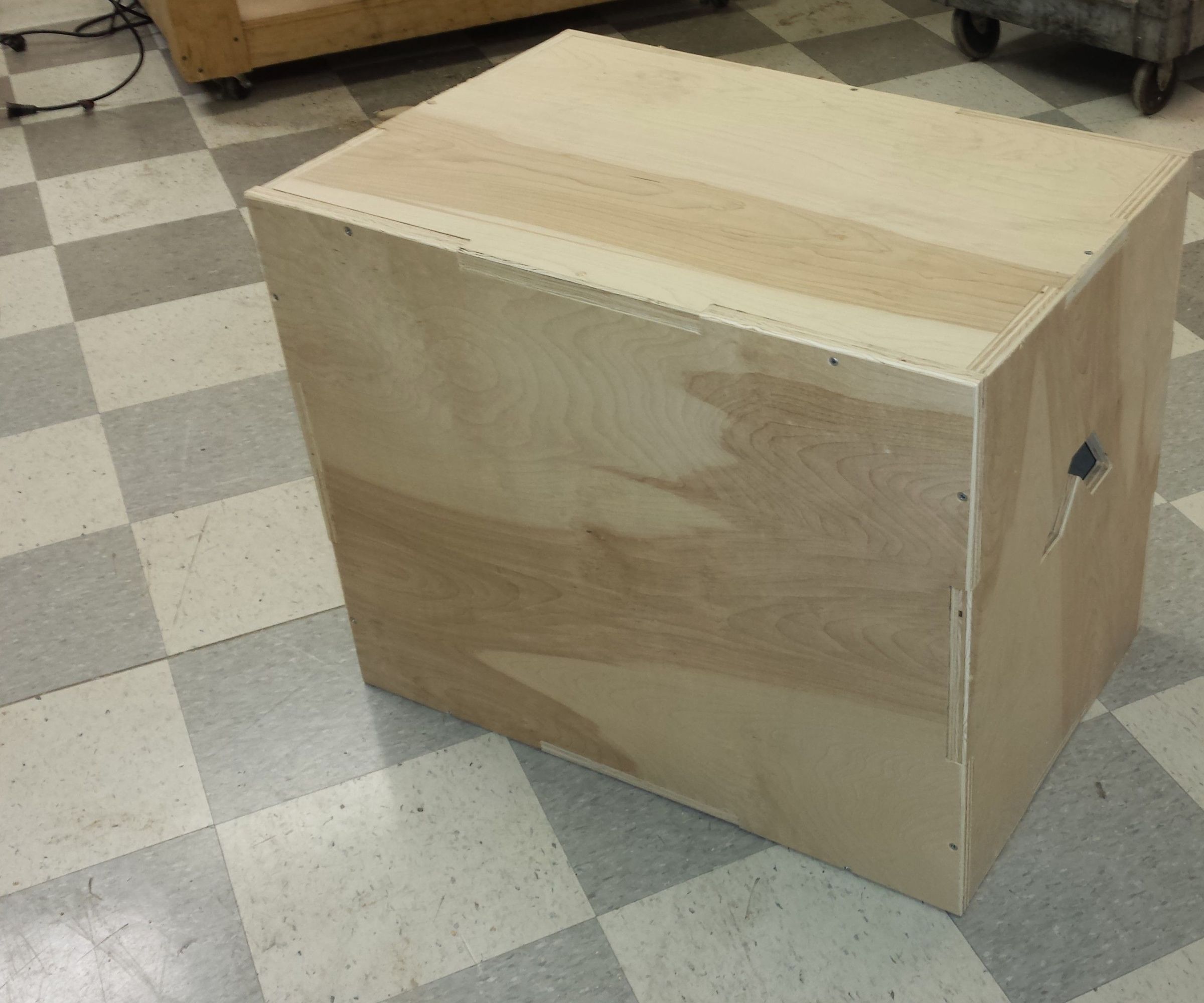 CrossFit Style Plyo Box (ShopBot!)