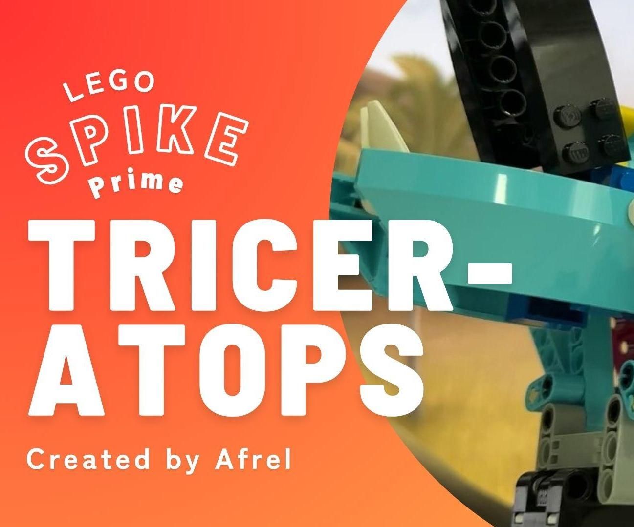 LEGO SPIKE Prime Triceratops: C Language Roars to Life!