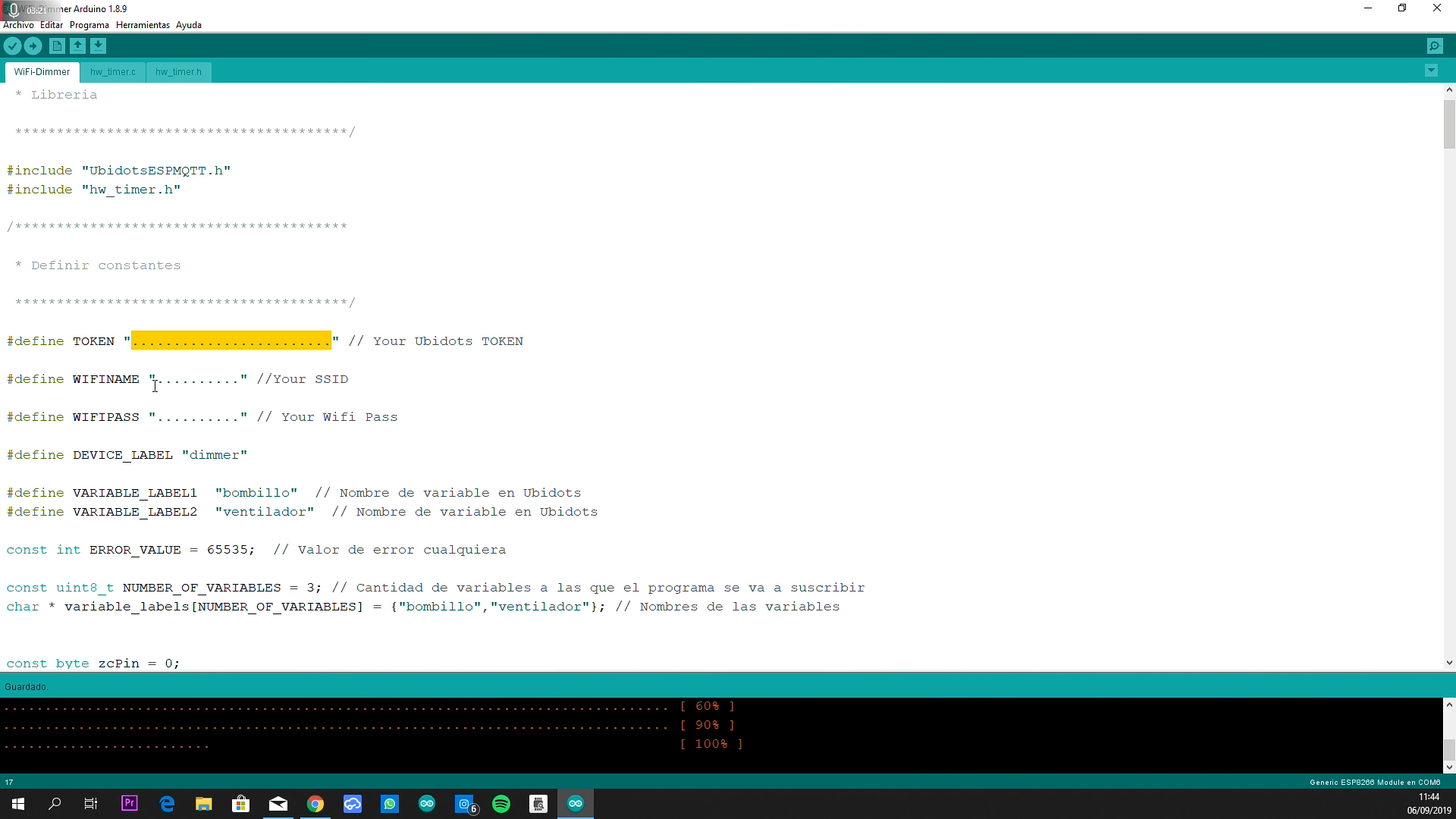 Light Switch + Fan Dimmer in One Board With ESP8266 7 Steps (with