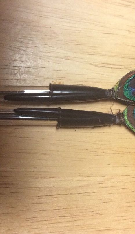 Peacock Feather Ballpoint Pen