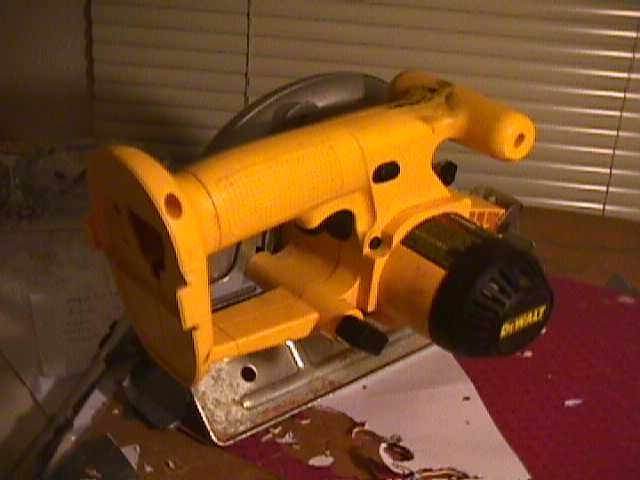 Battery Swap for Dewalt Circular Saw