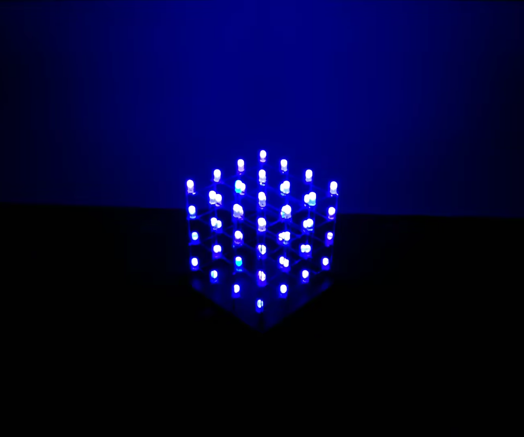 4x4x4  Led Cube Making
