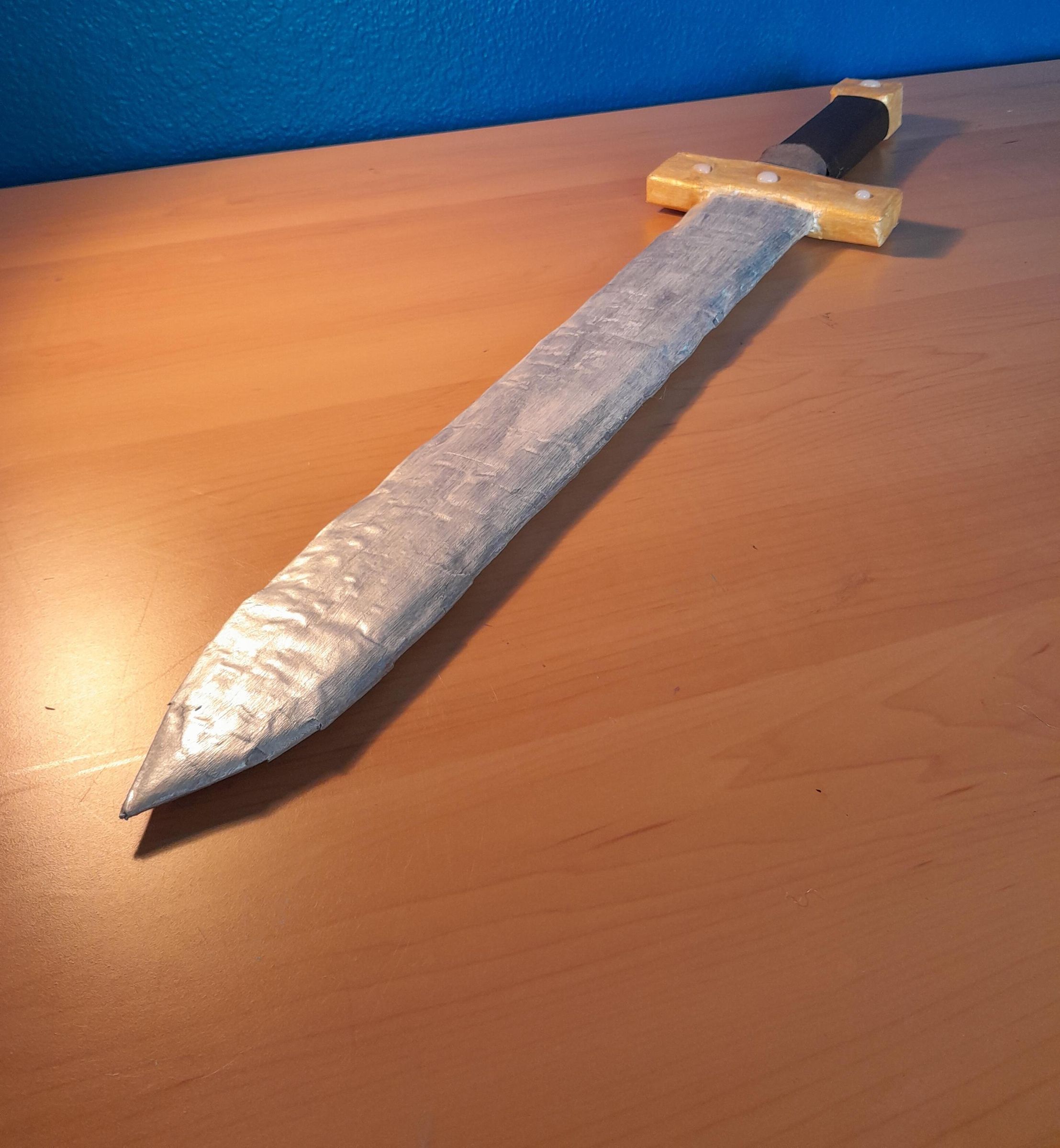 Paper Mache Sword