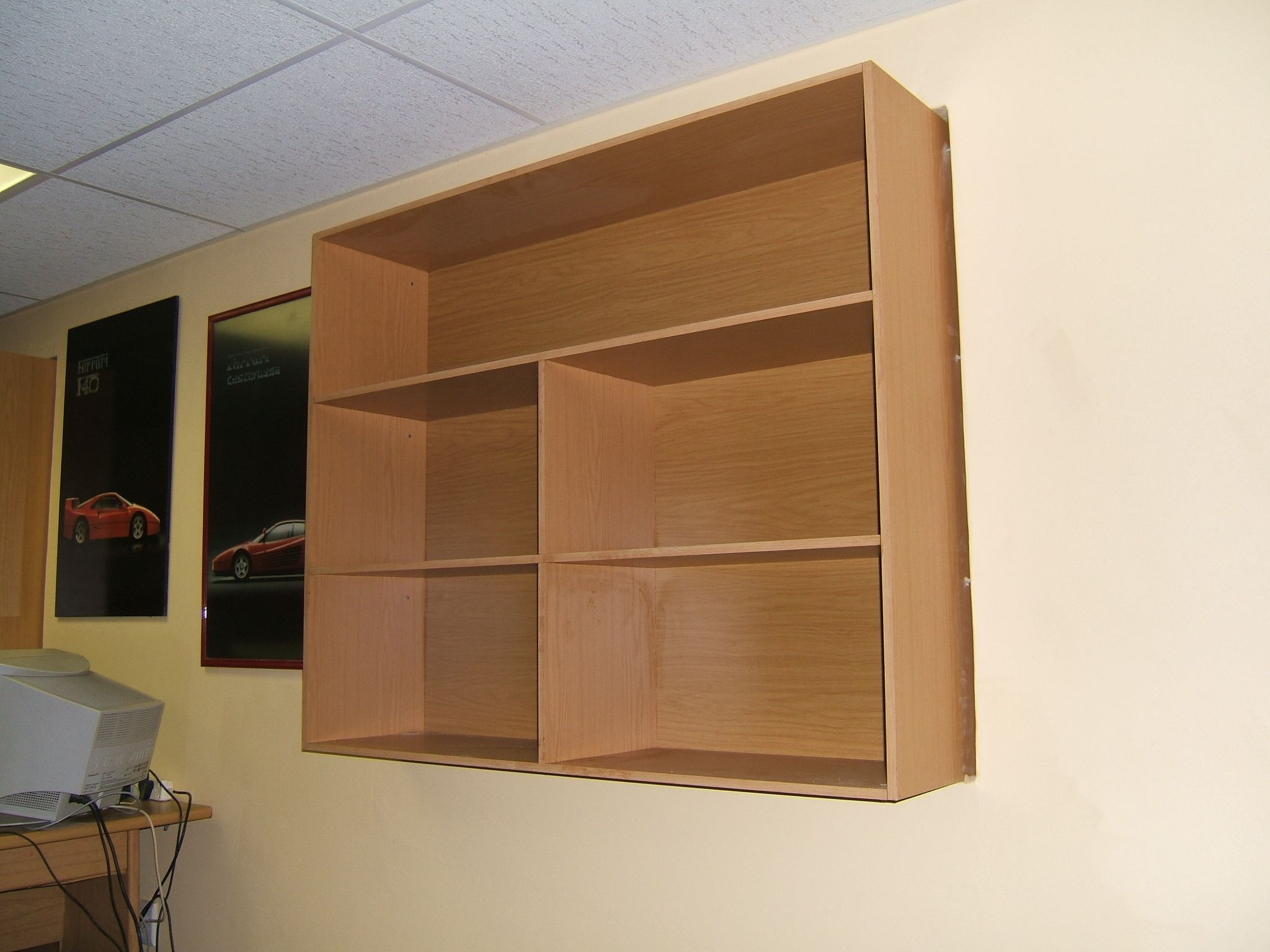 Bookshelf Hiding Old Window