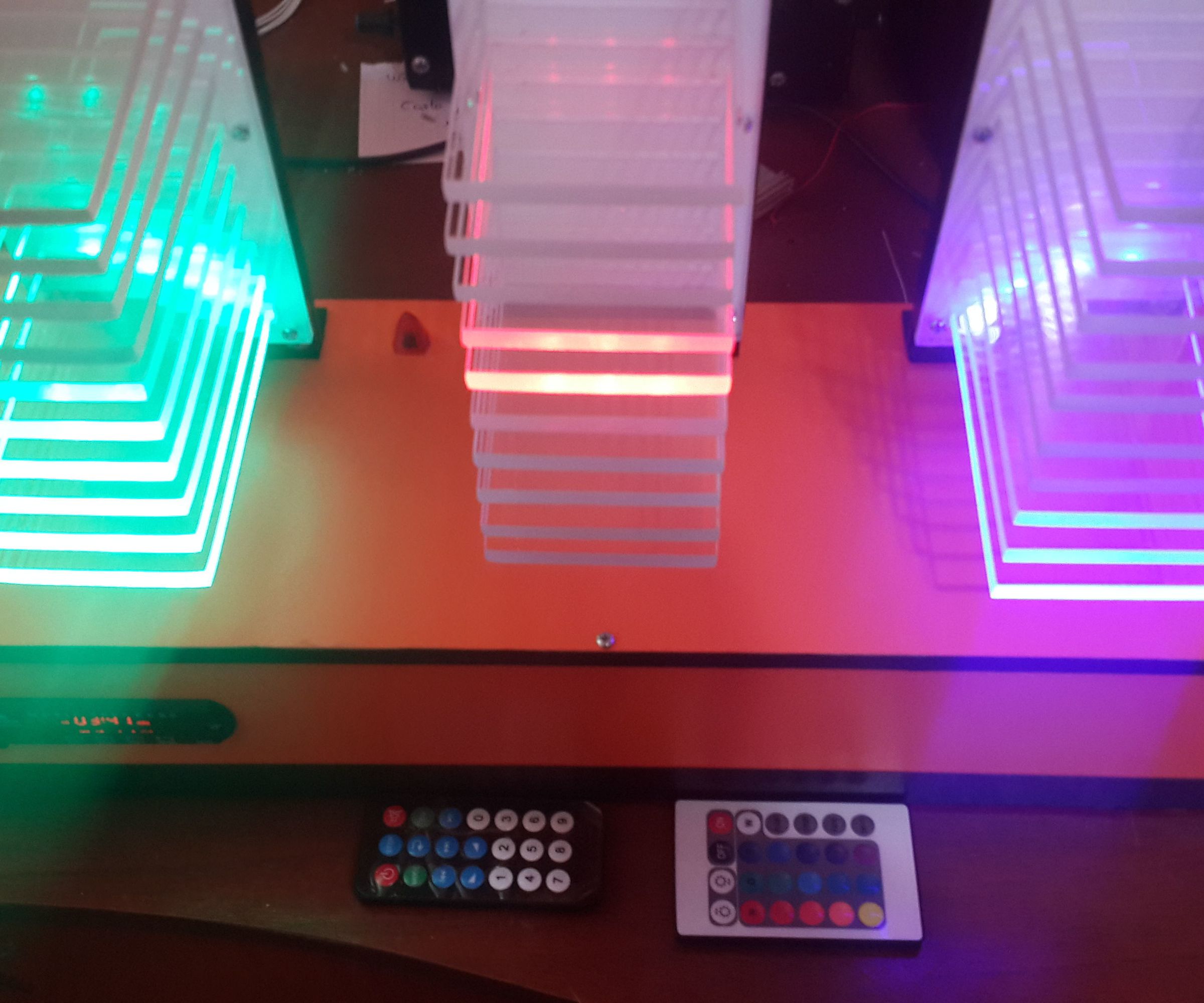 Leds Ritmicos Con Vúmetro Tricanal Con LM3914