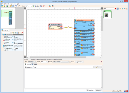 Arduino Nano: Bitmap Animation in SSD1306 I2C OLED Display With Visuino ...