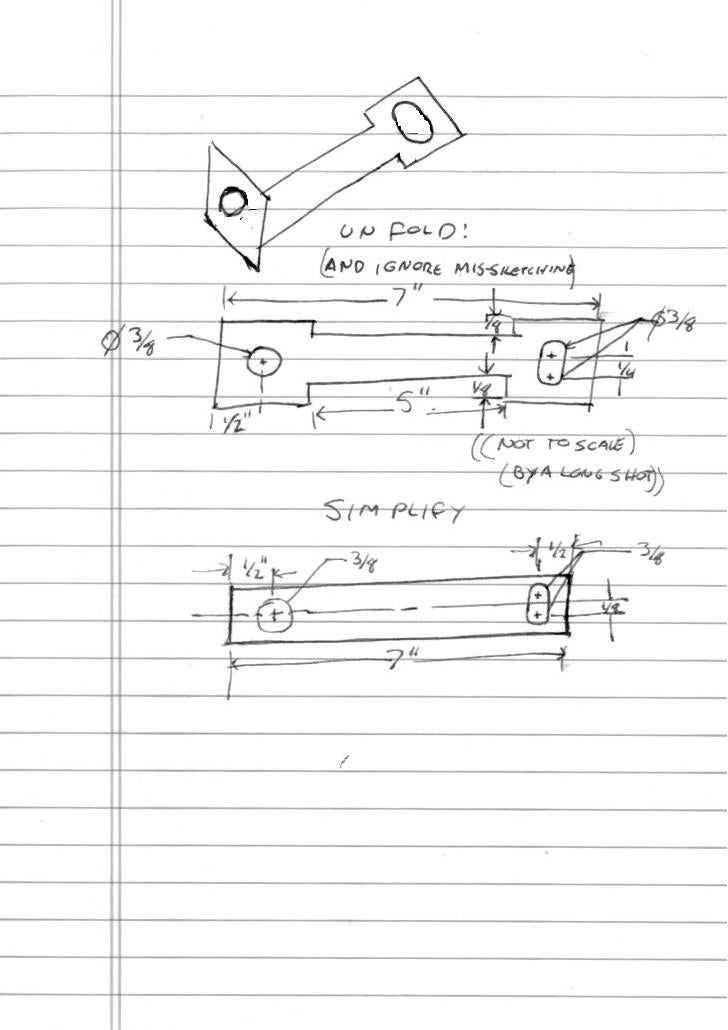 Reverse Engineering Simple Sheet Metal Brackets (From a Volvo S70)