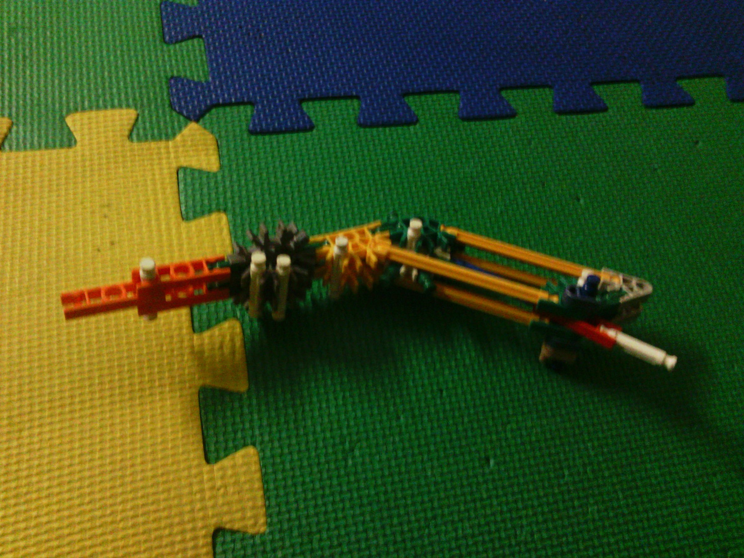 Simple K'NEX Rubber Bandpistol