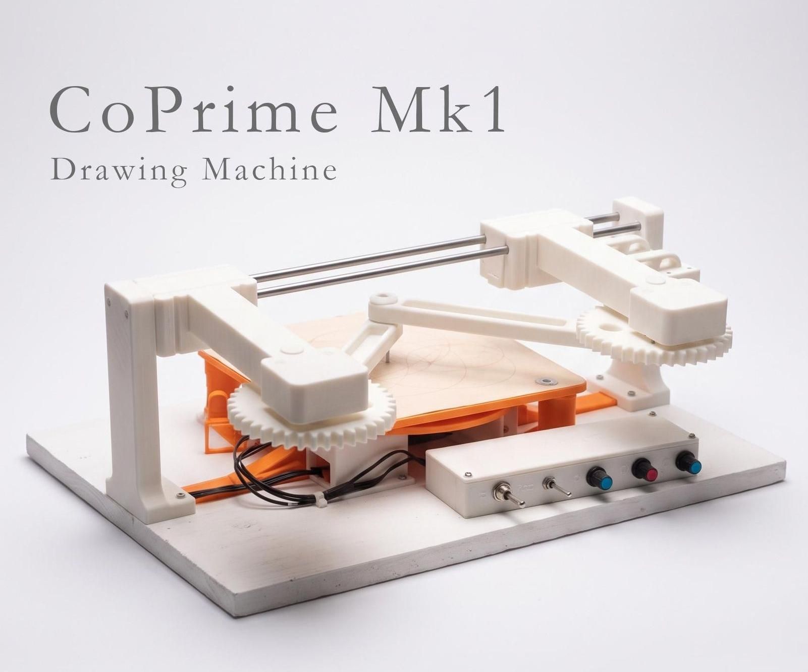Coprime Mk1 | a Puzzling Drawing Machine