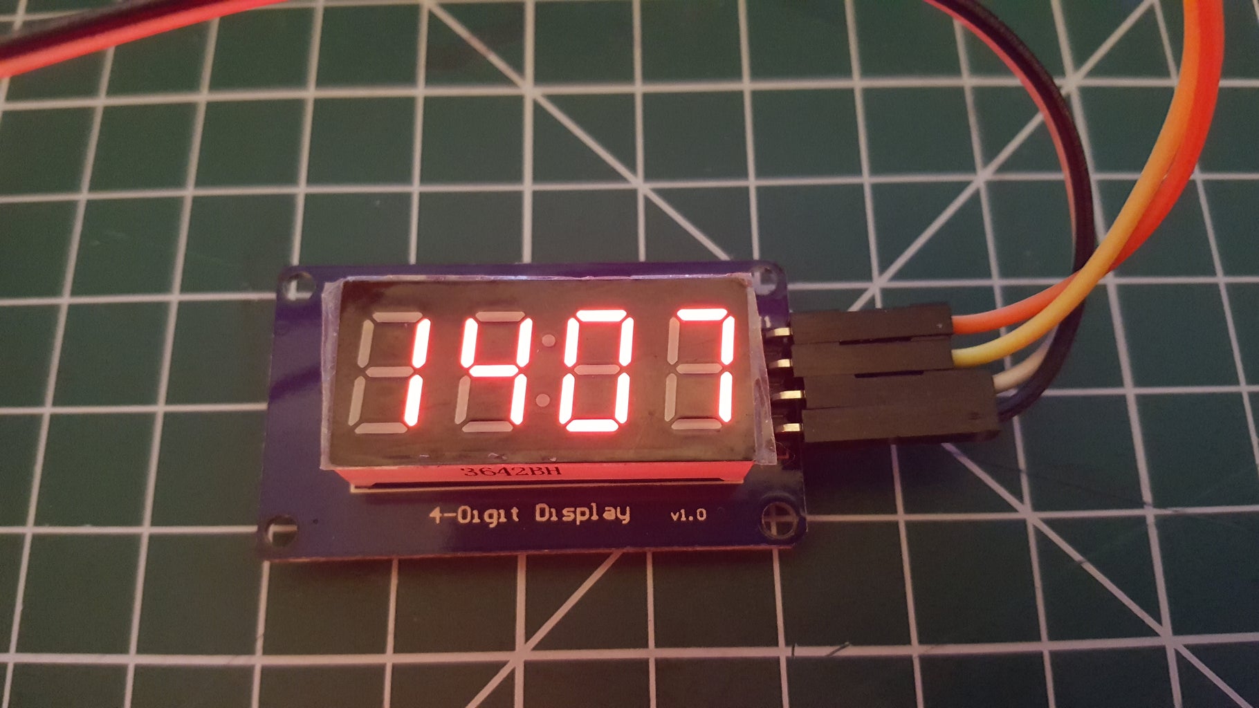 7 Segment Clock With Alarm & Temperature - Instructables