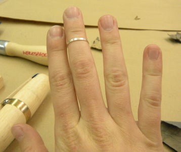 Making a Simple Sterling Silver Ring