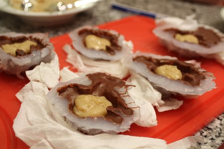 Add the Ganache Fillings